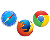 Use any web browser to transfer photos