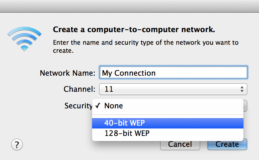 Security 40-bit WEP