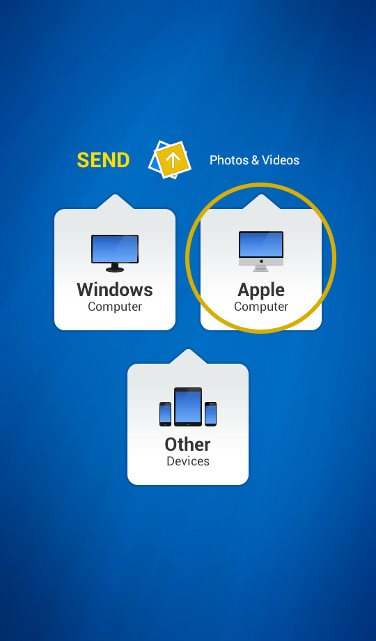 how do i transfer photos from android to mac